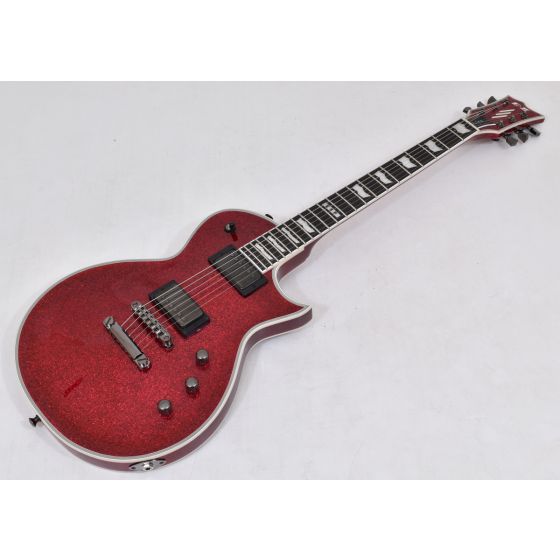 ESP E-II Eclipse DB Electric Guitar Red Sparkle B Stock 0203, EIIECDBRSP.B 0203