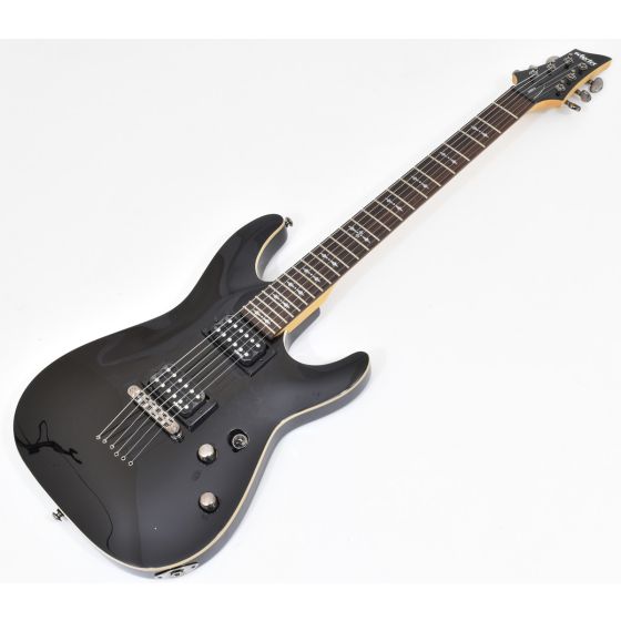 Schecter Omen-6 Electric Guitar in Gloss Black Finish B Stock 0555, 2060.B 0555