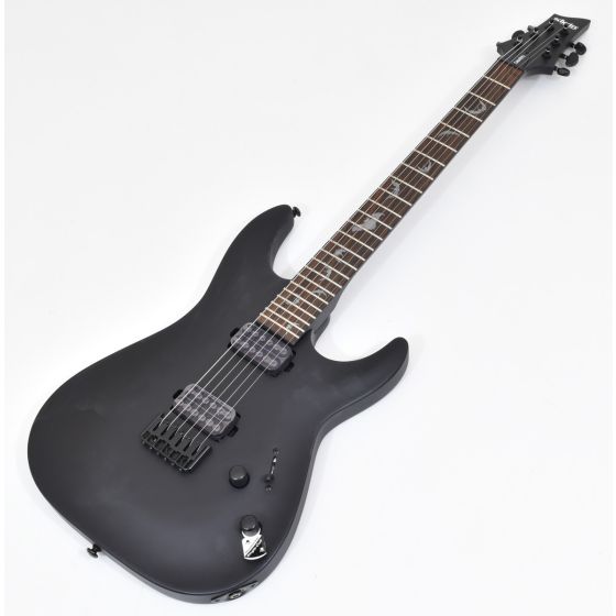Schecter Damien-6 Electric Guitar Satin Black B-Stock 1477, 2470.B 1477