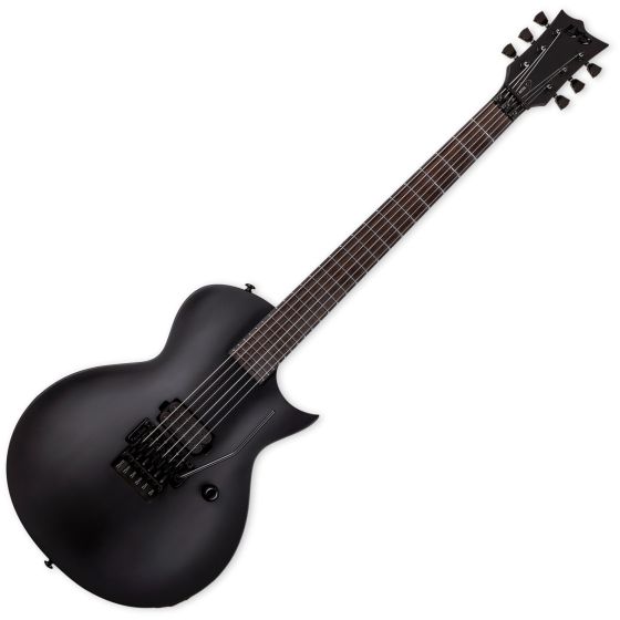 ESP LTD EC-FR Black Metal Electric Guitar Black Satin, LECFRBKMBLKS
