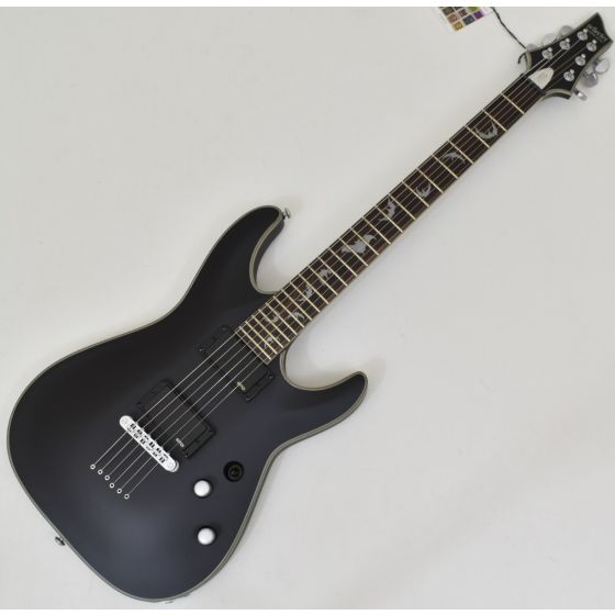 Schecter Damien Platinum-6 Guitar Satin Black B-Stock 0938, 1181