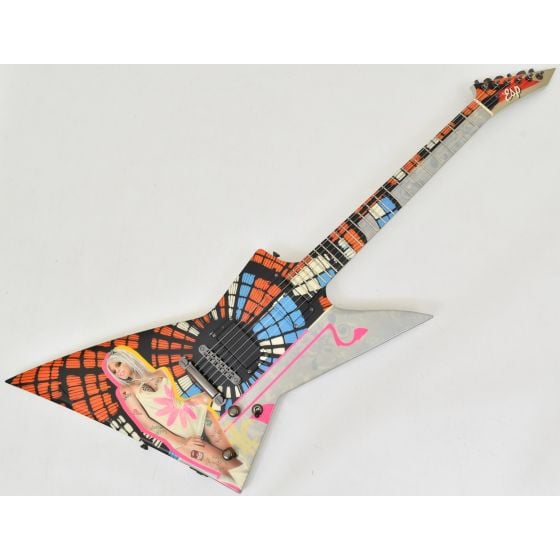 ESP Custom Shop EX Andy Warhol Gogo Girl Electric Guitar, EX WARHOL