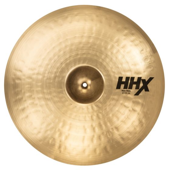 SABIAN 21" HHX Thin Ride Brilliant Finish, 12110XTB