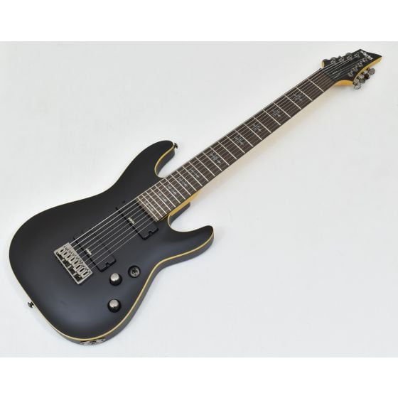 Schecter Demon-8 Electric Guitar Aged Black Satin B-Stock 0105, 3663