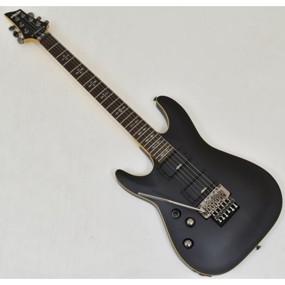 Schecter Demon-6 FR Left-Handed Guitar Satin Black B-Stock, 3666