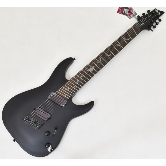 Schecter Damien-7 Multiscale Guitar Satin Black B-Stock 1195, 2476