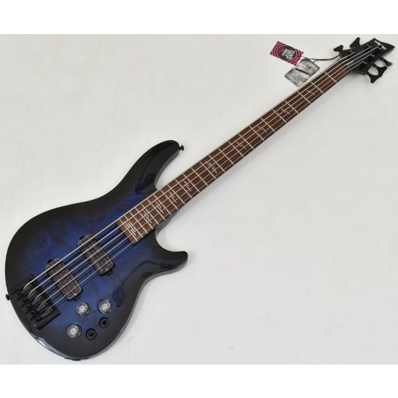 Schecter Omen Elite-5 Bass See Thru Blue Burst B-stock 3689, 2623