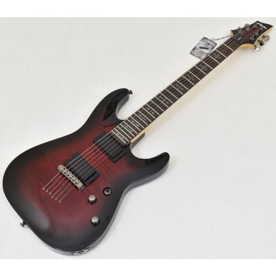 Schecter Demon-6 Crimson Red Burst Guitar B Stock 3081, 3680