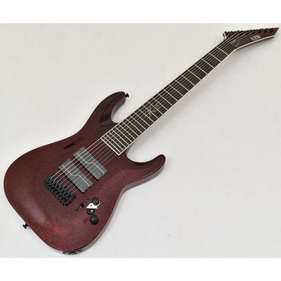 ESP LTD SC-608B Stephen Carpenter Baritone Red Sparkle B-Stock 1323, LSC608BRSP