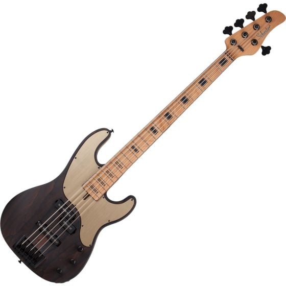 Schecter Model-T 5 String Exotic Bass Ziracotte, 2835