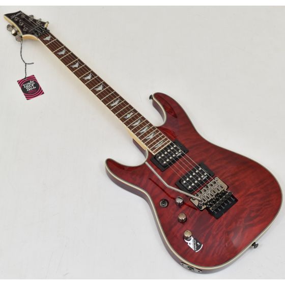 Schecter Omen Extreme-6 FR Lefty Guitar Black Cherry B-Stock 3984, 2010
