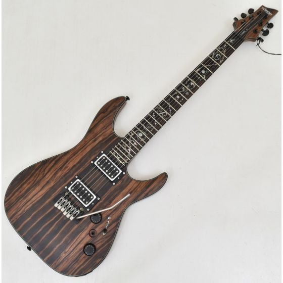 Schecter C-1 Exotic Ebony Guitar Natural Satin B-Stock 0645, 3337