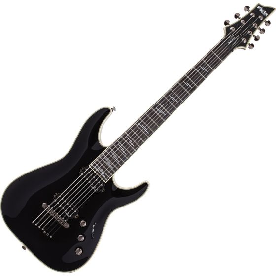 Schecter C-7 Blackjack Guitar Gloss Black, 2564