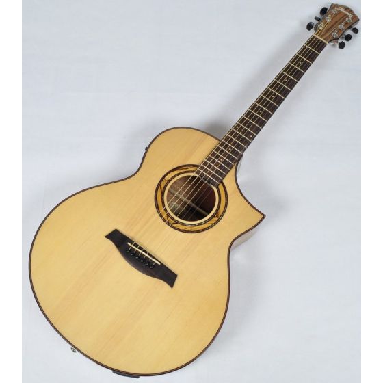 Ibanez AEW23ZW-NT AEW Series Acoustic Electric Guitar in Natural High Gloss Finish, AEW23ZWNT
