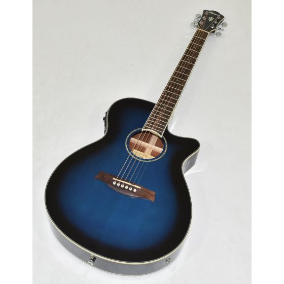 Ibanez AEG10NIITBS Classical Acoustic Electric Guitar Transparent Blue Sunburst B-Stock 0082, AEG10NIITNG.B 0605