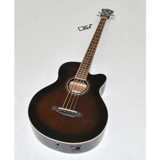 Ibanez AEB10E-DVS Artwood Series Acoustic Electric Bass in Dark Violin Sunburst High Gloss Finish 9688, AEB10EDVS.B