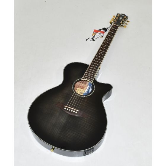 Ibanez AEG240 Thinline Acoustic Electric Trans Black Sunburst B-Stock 1176, AEG240TKS.B 1185