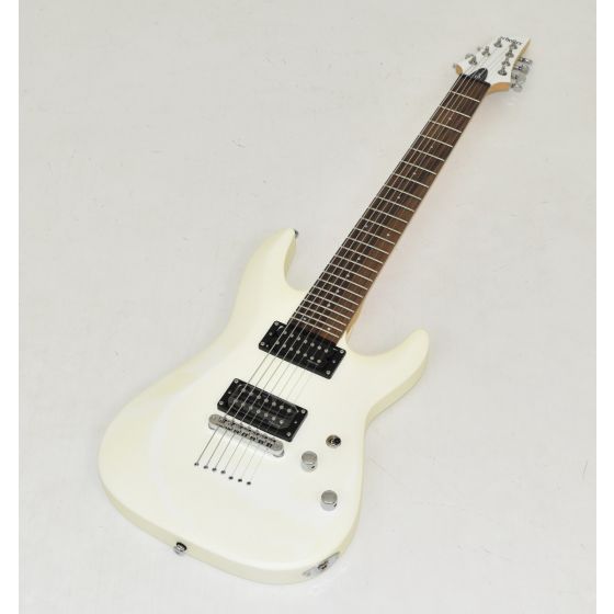 Schecter C-6 Deluxe Guitar Satin White B-Stock 1399, 432