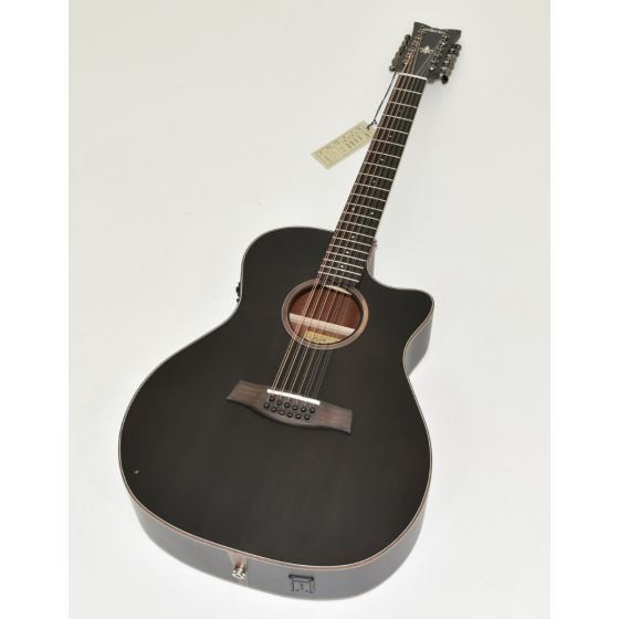 Schecter Orleans Studio-12 Acoustic Guitar Satin See-Thru Black B-Stock 3915, 3714
