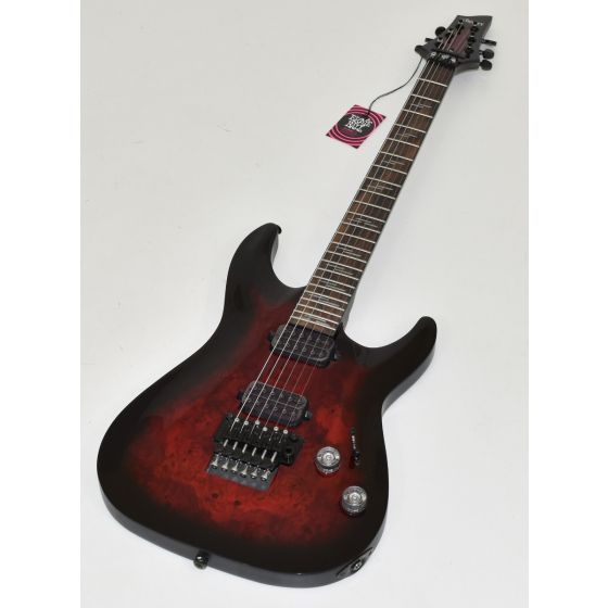 Schecter Omen Elite-6 FR Guitar Black Cherry Burst 0210, 2453