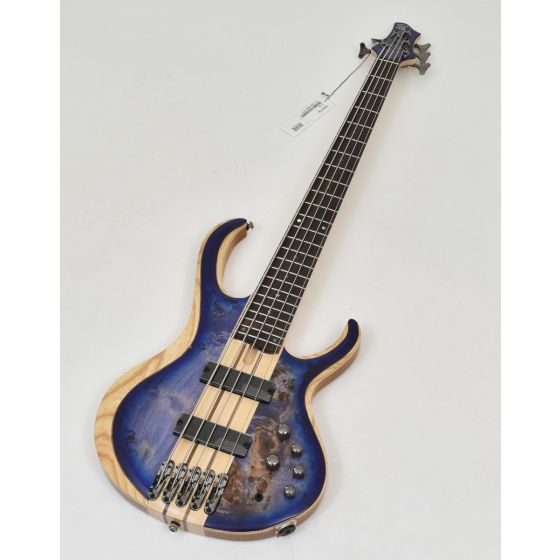 Ibanez BTB845 Bass Workshop 5-String Electric Bass Cerulean Blue Burst Low Gloss, BTB845CBL