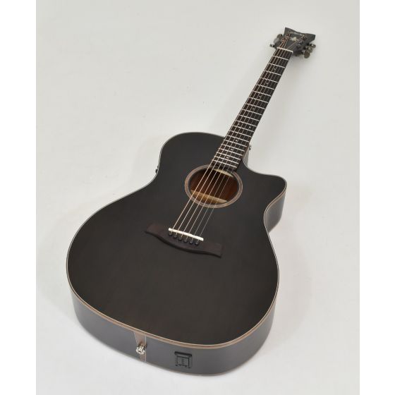 Schecter Orleans Studio Acoustic Guitar in Satin See Thru Black Finish B Stock 3910, 3713.B 9570