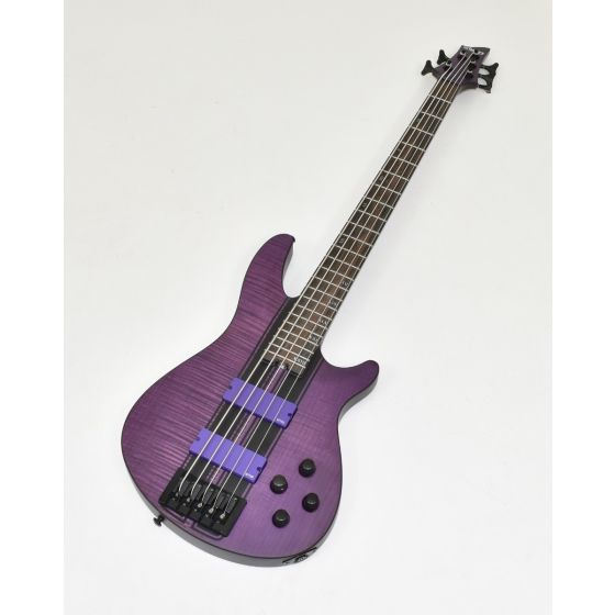 Schecter C 5 GT Bass Satin Trans Purple B Stock 0920 6 String