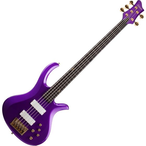 Schecter The Freeze Sicle 5 String Electric Bass in Purple, 2298