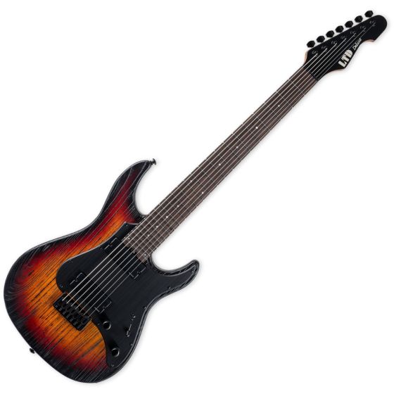 ESP LTD SN-1007B Baritone Guitar Fire Blast, LSN1007BHTFIREBLAST