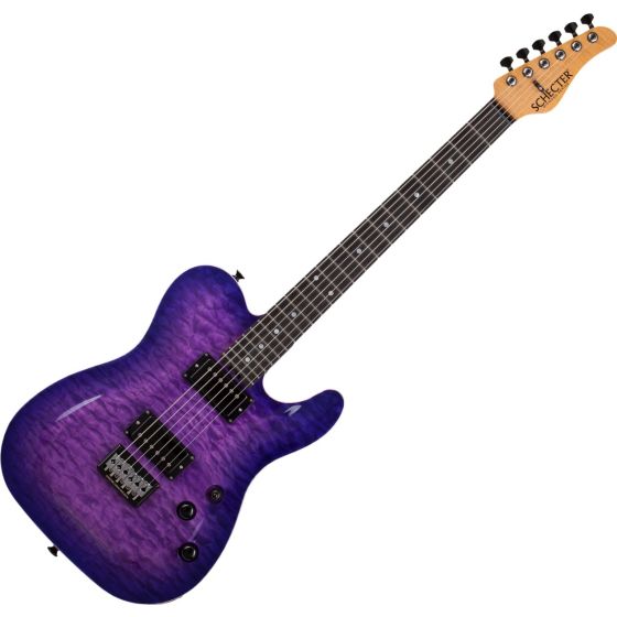 Schecter PT Classic Electric Guitar Purple Burst, 7322