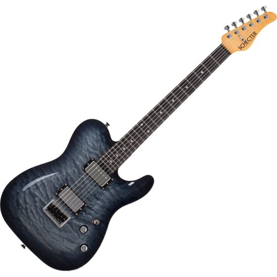 Schecter PT Classic Electric Guitar Transparent Black Burst, 7323