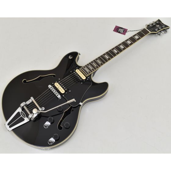 Schecter Corsair Semi Hollow Guitar Black B Stock 0653 6 String
