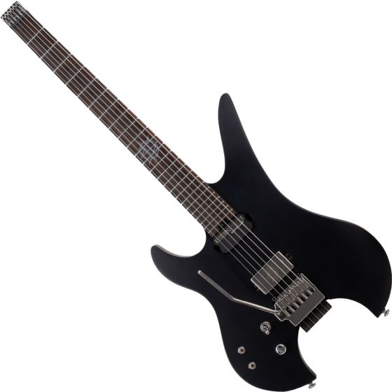 Schecter Synyster Gates Custom 6 TR-S Headless Lefty Guitar Satin Black, 2116