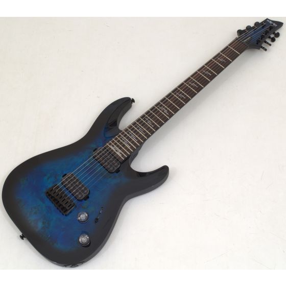 Schecter Omen Elite-7 Guitar Blue Burst B-Stock 0135, 2458
