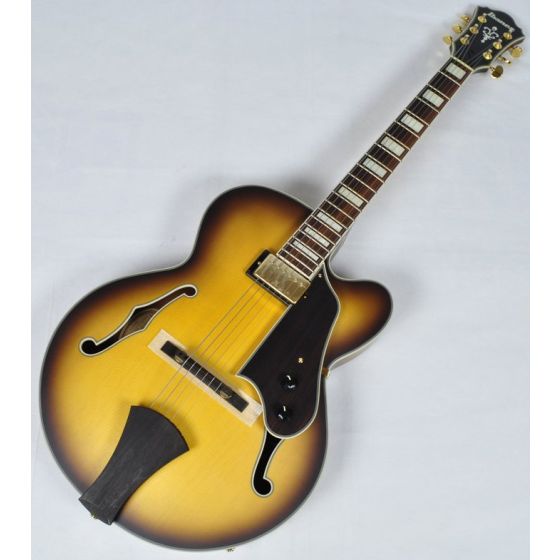 Ibanez AFJ91-AFF ARTCORE Expressionist Hollow Body Electric Guitar in Amber Fade Flat 0234, AFJ91JAFF