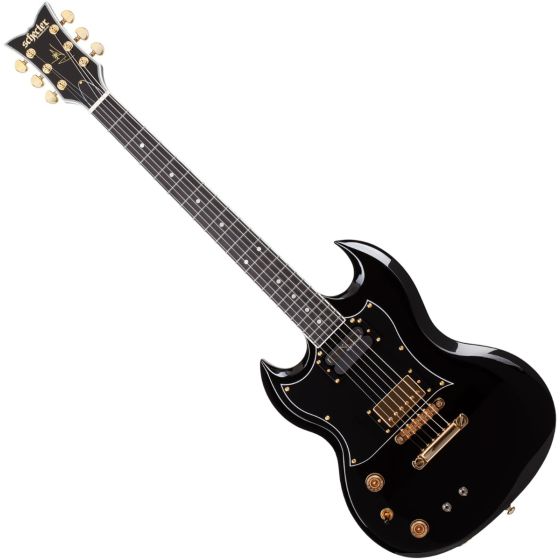 Schecter ZV-H6LLYW66D-S Zacky Vengeance Lefty Guitar Gloss Black, 546