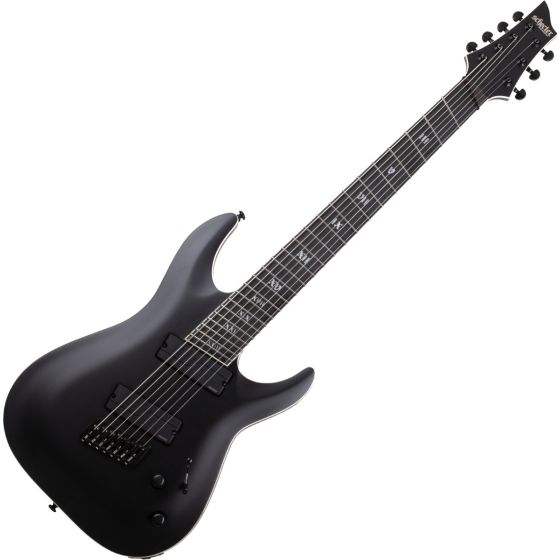 Schecter C-7 Multiscale SLS Elite Evil Twin Guitar, 1336