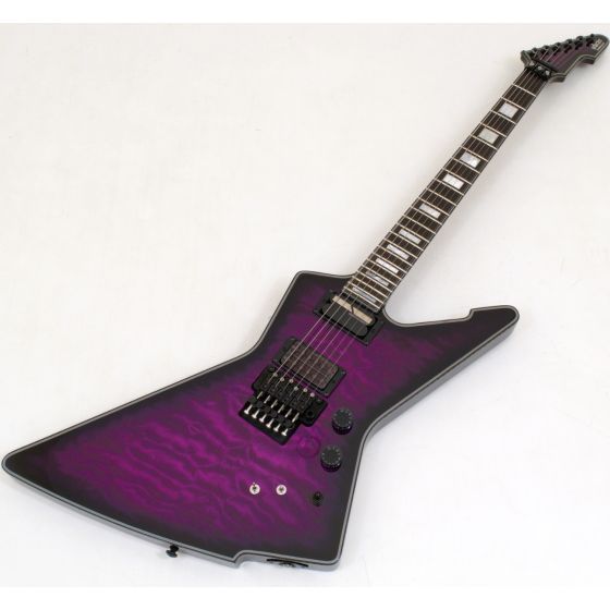 Schecter E-1 FR S SE Guitar Trans Purple Burst B-Stock 1483, 3071
