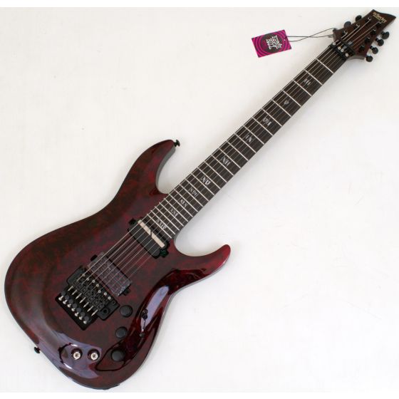 Schecter C-7 FR-S Apocalypse Electric Guitar Red Reign B-Stock 1906, 3058