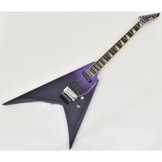 ESP LTD Alexi Laiho Ripped Pinstripes Purple Fade Satin B-Stock, LALEXIRIPPED