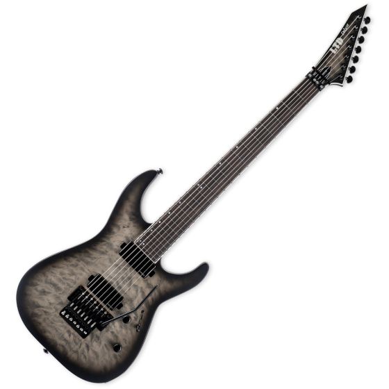 ESP LTD M-1007B Baritone Guitar Charcoal Burst Satin B-Stock, LM1007BQMCHBS