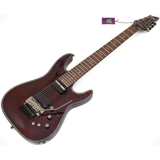 Schecter Hellraiser C-7 FR S Guitar Black Cherry B-Stock 0826, 1829