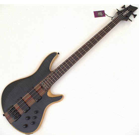 Schecter Charles Berthoud CB-4 Bass See Thru Black Satin B-Stock 1757, 2871