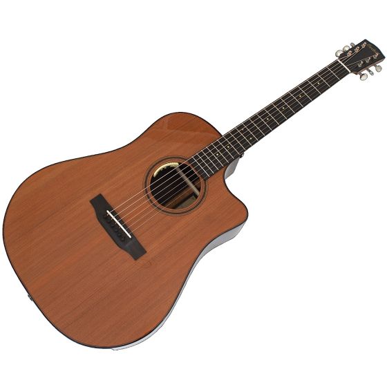 Bedell LTD Dreadnought Cutaway Buckskin Redwood–Esperanza Brazilian Rosewood, LTDDCRWBR