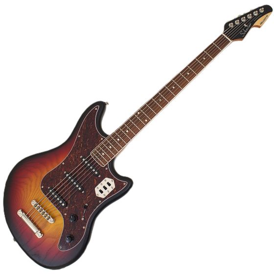 Schecter Hellcat-VI Guitar 3-Tone Sunburst Pearl B-Stock 0057, SCHECTER293
