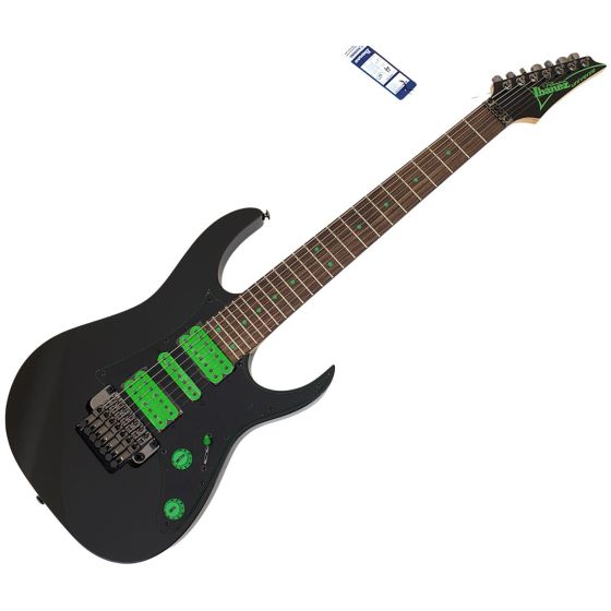 Ibanez UV70P Steve Vai 7 String Guitar Black B-Stock, UV70PBK