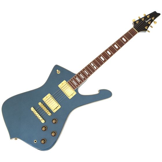 Ibanez IC420 Iceman Guitar Antique Blue Metallic B-Stock, IC420ABM