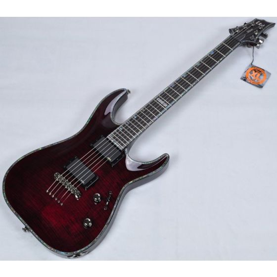 ESP LTD Deluxe H-1001FM See-Thru Black Cherry Electric Guitar B-Stock, H-1001FMB
