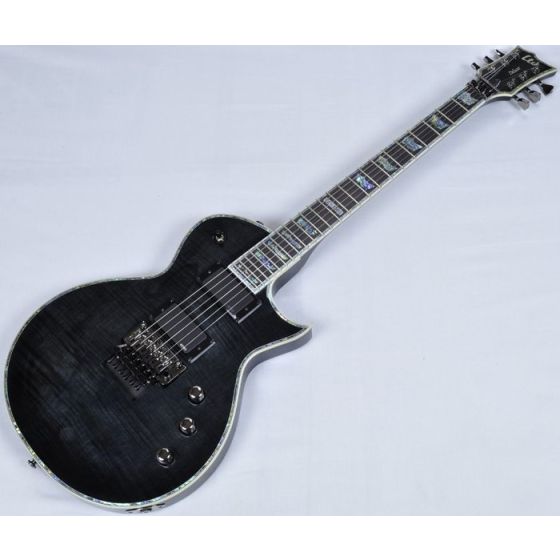 ESP LTD Deluxe EC-1000 FR Electric Guitar in See-Thru Black B-Stock, LTD.DELUXE.EC1000.FR.STBLK-B