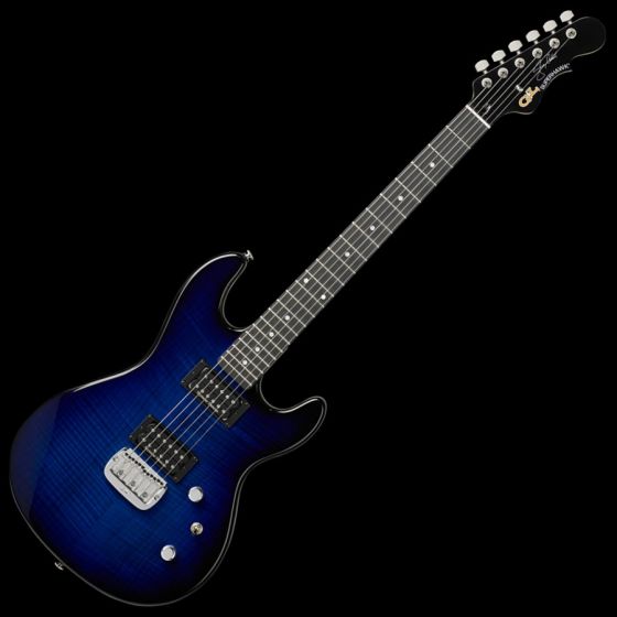G&L USA Custom Made Jerry Cantrell Superhawk Signature Guitar in, Superhawk Blueburst